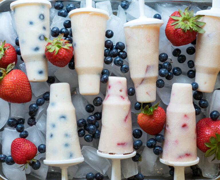 Fresh Yogurt Popsicles